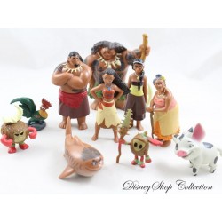 Figurine en carton Passe tête Vaiana (Moana) et Maui Disney H 95 CM