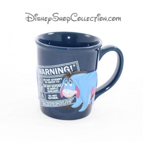 Taza superior Bourriquet DISNEYLAND PARIS Advertencia de cerámica de advertencia 