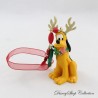 Pluto Perro Adorno DISNEYLAND PARIS Decoración Colgante Árbol de Navidad Reno 7 cm