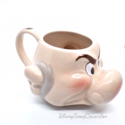 Grumpy 3D Head Mug DISNEY STORE Snow White Mug Ceramic Face 18 cm