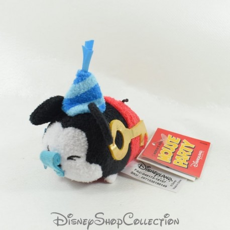 Tsum Tsum Mickey DISNEYLAND PARIS Mouse Party 90 Años Mini Peluche 9 cm NUEVO