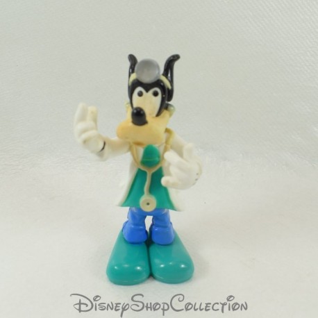 Figurine articulée Dingo DISNEY ami de Mickey Dingo docteur pvc 8 cm