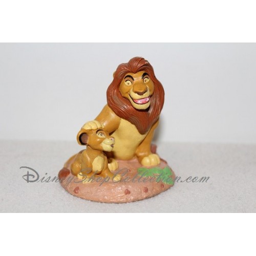 Figurine Le Roi Lion Simba et Mufasa Disney Traditions
