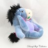 Burro de peluche Eeyore DISNEY NICOTOY Rosa Rojo San Valentín 17 cm Sentado