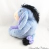 Peluche âne Bourriquet DISNEY NICOTOY tricot laine violet 25 cm