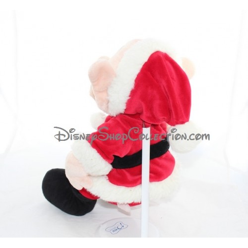 1461 peluche noel simplet disney store nain simplet en pere noel blanche neige 40 cm