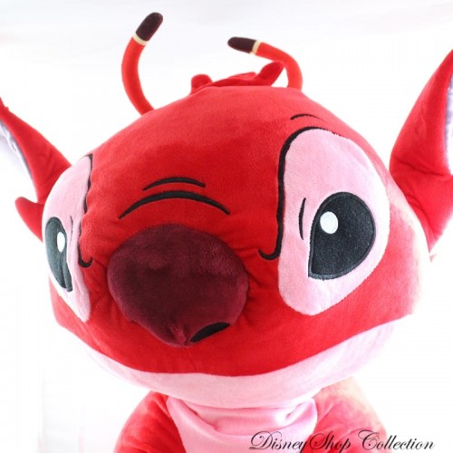 Grande Peluche Xxl Leroy Disney Play By Play Leroy Et Stitch Rouge