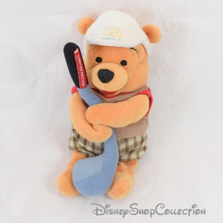 Winnie the Pooh Plush DISNEY STORE golf golfer limited edition 21 cm