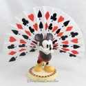 Figura Mickey Mouse WDCC DISNEY "Plumaje de naipes"