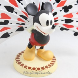 Figura Mickey Mouse WDCC DISNEY "Plumaje de naipes"