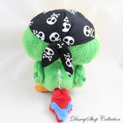 Peluche Skully perroquet DISNEY STORE Jake et les pirates 17 cm