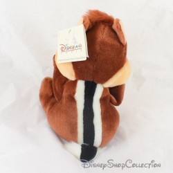 Squirrel Tac Puppet Plush DISNEYLAND PARIS Tic and Tac Brown 24 cm