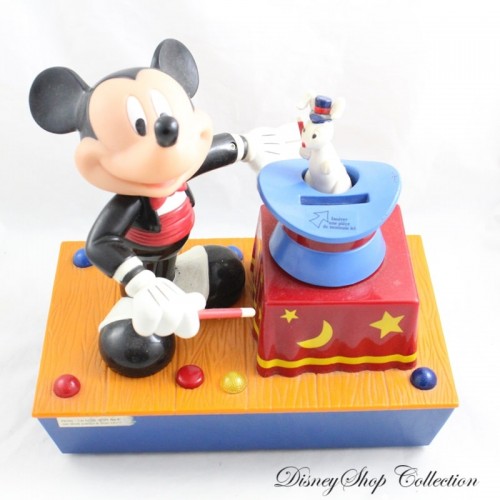 Disney Mickey Head salvadanaio soggiorno decorazione cartone animato Mickey  salvadanaio figura ornamenti carini barattolo di immagazzinaggio regali per  bambini - AliExpress