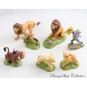 Il Re Leone Figurine DISNEY STORE Simba Nala Mufasa Pumbaa Rafiki Set di 7 Figurine in PVC