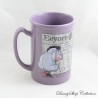 Taza Eeyore en relieve DISNEY STORE Taza de cerámica morada Est. 1966 13 cm