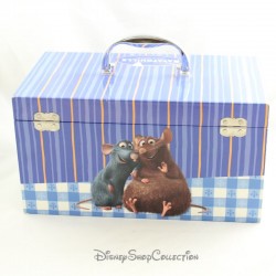 Remy ed Emile DISNEY Scatola di cancelleria Ratatouille blu