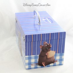 Remy ed Emile DISNEY Scatola di cancelleria Ratatouille blu