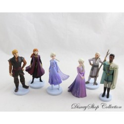 Figurines La Reine des neiges 2 DISNEY ensemble de 6 figurines Pvc Elsa Anna Kristoff