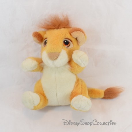 Disney - Simba le lion - Peluche assis jaune 40 cm