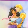 Laminated poster Phoebus and Esmeralda DISNEY The Hunchback of Notre Dame poster 51 cm