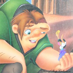 Poster plastifié Quasimodo DISNEY Le Bossu de Notre Dame affiche 51 cm