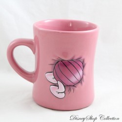 Embossed Mug Piglet DISNEY STORE 3D Mug Pink Pig Torn Effect 12 cm