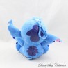 Porte clés peluche Stitch DISNEY Lilo et Stitch bleu assis nez plastique 12 cm