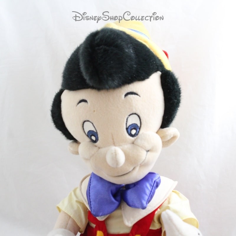 Peluche Pinocchio DISNEYLAND PARIS petit garçon pantin de bois Disn...