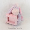 Peluche cadre photo âne Bourriquet DISNEY STORE Winnie l'ourson rose violet 2cm