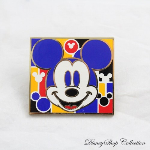 Mickey Pin DISNEY STORE Memories March 2018 Blue Red Yellow...