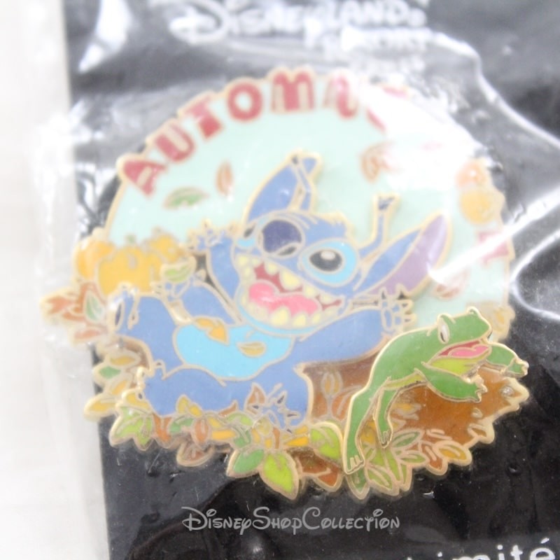 Pin's Stitch DISNEYLAND PARIS Automne 2004 Édition Limitée 776/1200...