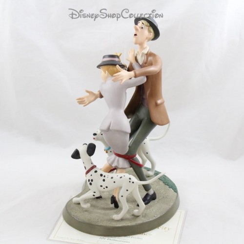 Roger And Anita Wdcc Disney Figure The 101 Dalmatians Tangled Up R 1769