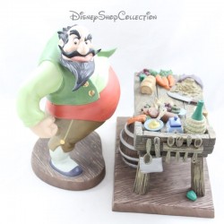 Figurine WDCC Stromboli et table DISNEY Pinocchio "You will make lots of money for me"