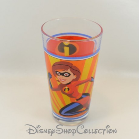 Elastigirl DISNEY Pixar Incredibles Arrow & Violet Tall Glass 14 cm