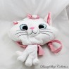 Marie DISNEY Nicotoy Les Aristocats plush backpack white pink 38 cm