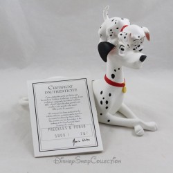 Collectible figurine Freckles and Pongo LEBLON DELIENNE Disney 101 Dalmatians