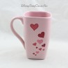 Winnie DISNEY STORE Pink Heart Embossed Mug