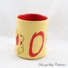 Pooh's Winnie DISNEY STORE Embossed Mug Handle Letter P! 3D ceramic mug 11 cm