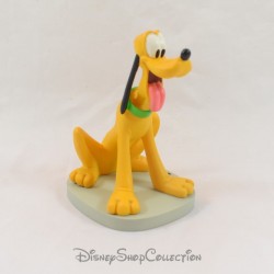 Figurine en résine chien Pluto DISNEY Hachette ami de Mickey 11 cm