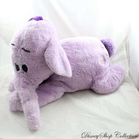 Peluche XXL Grande Elefante Grumoso DISNEY STORE Efelant Morado 66 cm