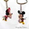 Schlüsselanhänger-Duo Mickey und Minnie DISNEYLAND PARIS magnetisches Herz