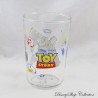 Glass Buzz Lightyear DISNEY PIXAR Senf Amora Toy Story Siebdruckbild