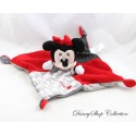 Manta Plana Minnie DISNEY NICOTOY Cuadrado Rojo Gris Negro Nube