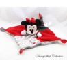 Minnie Coperta Piatta DISNEY NICOTOY Quadrata Rosso Grigio Nero Nuvola