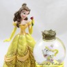 Bola de nieve Princess Belle DISNEYLAND PARIS La Bella y la Bestia Resina Bola de Nieve Mrs Samovar 12 cm