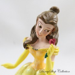 Bola de nieve Princess Belle DISNEYLAND PARIS La Bella y la Bestia Resina Bola de Nieve Mrs Samovar 12 cm