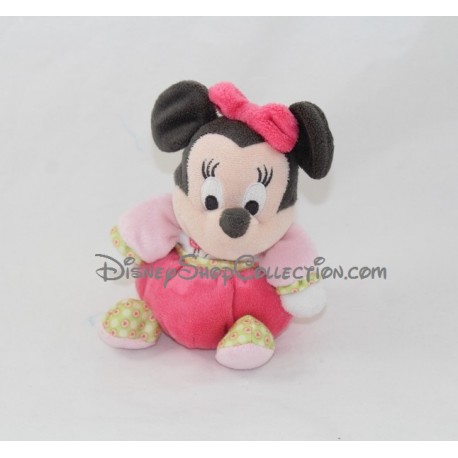 Mini blankie Minnie DISNEY NICOTOY pink ball bird 14 cm