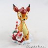 Bambi DISNEY Bambi Christmas Boot and Sugar Cane Resin Figure 7 cm