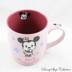 Mug Minnie Mouse DISNEY CUTIES Boy Watching all girl tasse rose