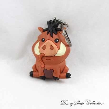 Pumba 3D keyring DISNEY The Lion King soft pvc soft pvc 6 cm